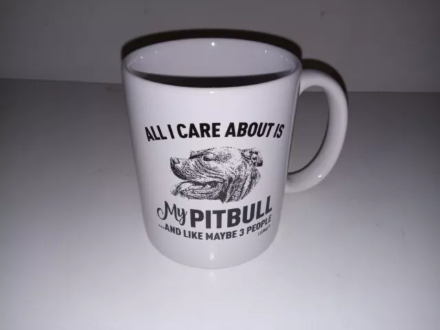 Pitbull Coffee Mug Dog
