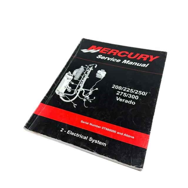 Mercury Service Manual #2 200/225/250/275/300 Verado  90-896580201