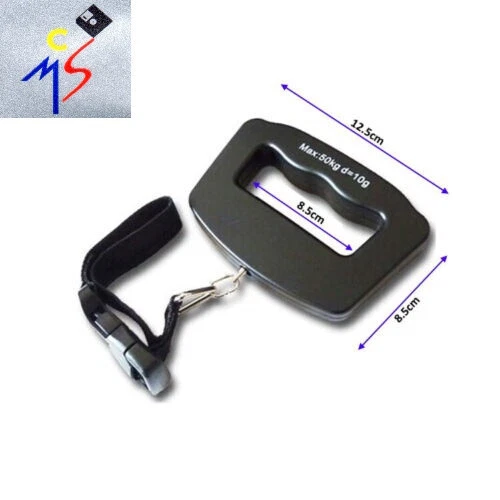 Kofferwaage Gepäckwaage Paketwaage Waage LCD Digitale Angeln Fischerwaage 50kg