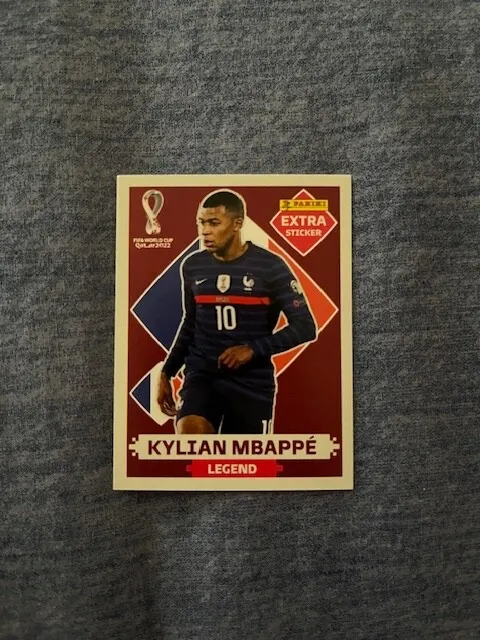 Panini - World Cup Qatar 2022 - Kylian Mbappe - Extra Sticker Base Oryx - Italy