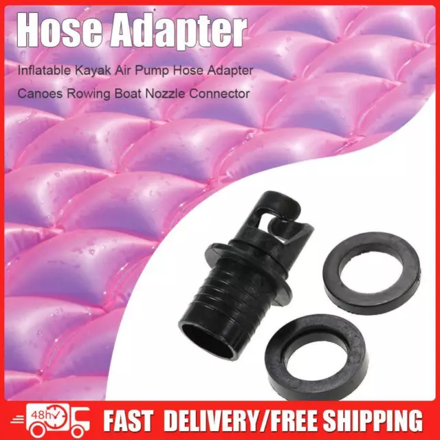 Kayak Air Pump Hose Adapter Inflatable Rowing Boat Air Valve Nozzle Connector
