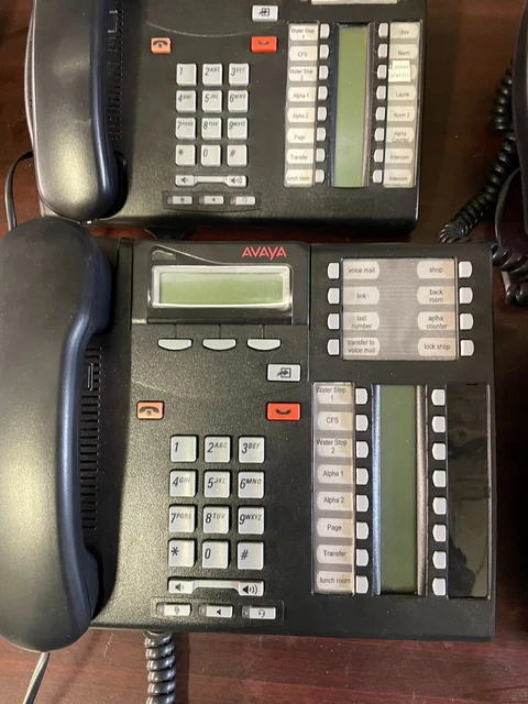 NORTEL/AVAYA T7316E BUSINESS Phone From Working System | Lot Of 5 $50. ...