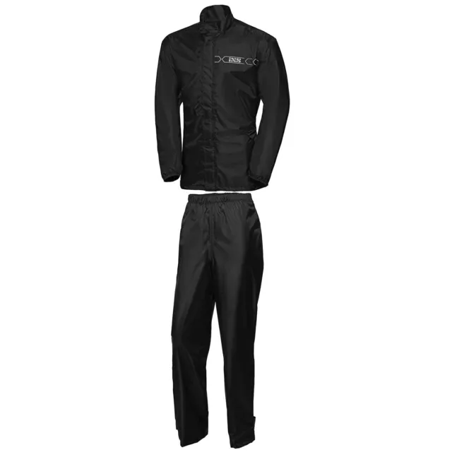 Envío gratis traje lluvia 2 piezas ixs horton 3.0 negro talla 2xl moto motor