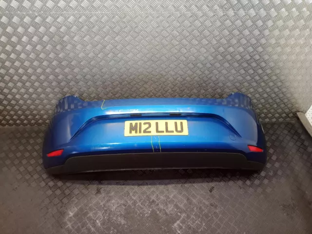 Seat Leon Bumper Rear  Apollo Blue W5P 5 Door Hatch 5F0807421 Mk3 5F 2012 - 2017