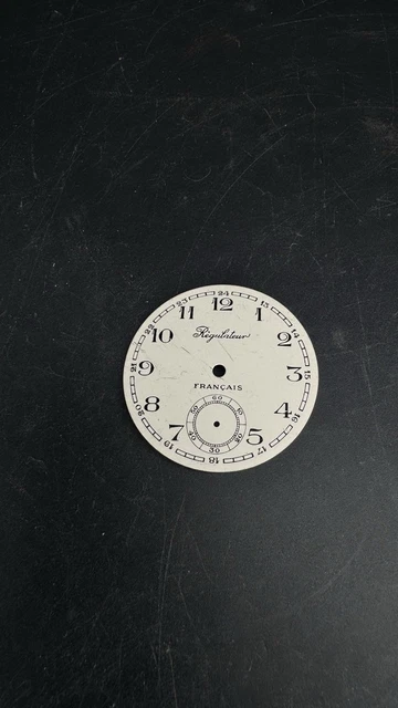 CADRAN MONTRE CAL. FE 6820 NOIR DIAMETRE 16 MM