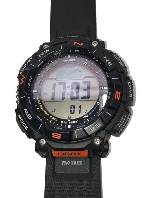 CASIO SOLAR WATCH PRO TREK Digital BLK £258.06 - PicClick UK