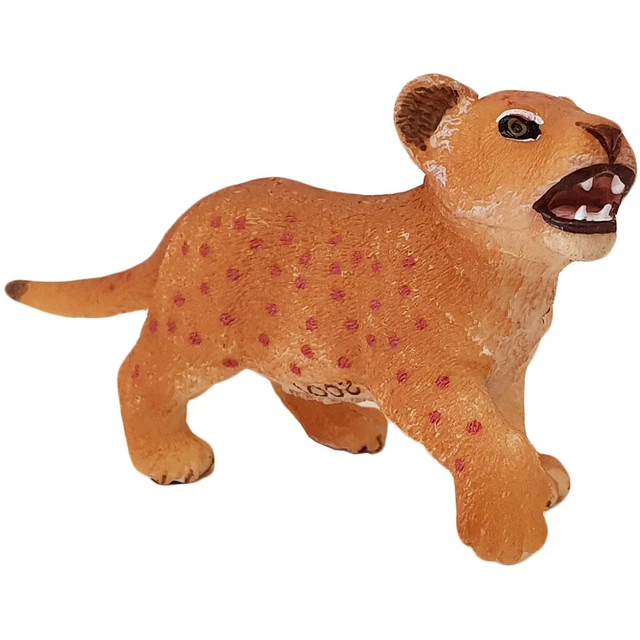 PAPO Lion Cub Figure Wild Animal Kingdom PVC High Detail 3.5cm Tall Toy 3+ Years