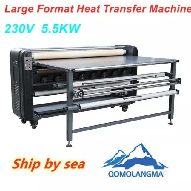 1200mm 47" Roll-to-Roll Large Format Heat Transfer Machine for Making Samples