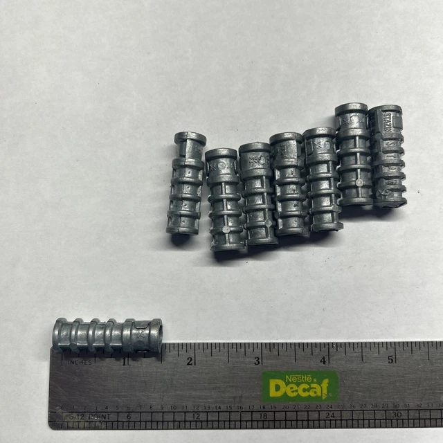 (Qty 8) 1/4" x 1-1/2" Long Lag Shield Anchor 1/2" Diameter Hole
