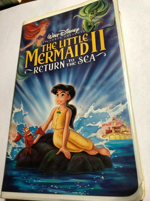 WALT DISNEY THE Little Mermaid Ii Return To The Sea Vhs Clamshell £5.50 ...
