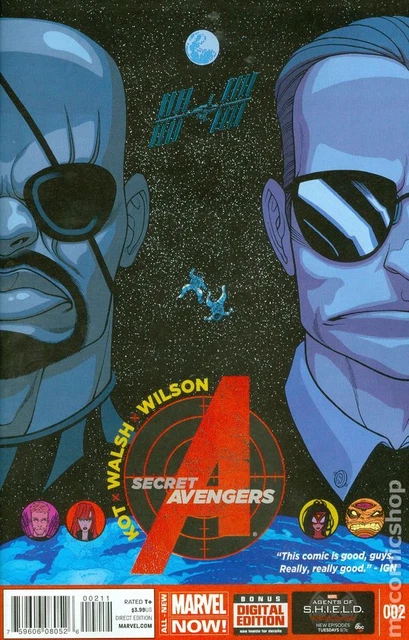 Secret Avengers #2A FN 2014 Stock Image