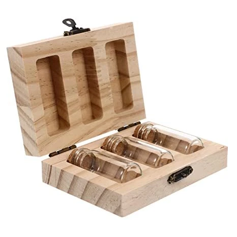 Tooth Umbilical Cord Storage Bottle Fetal Hair Collection Box Souvenir Storage B