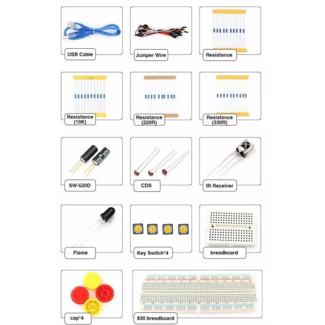 Starter Kit Deluxe Compatibile Con Arduino 3