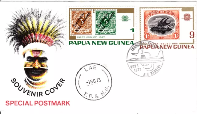 1960 Papua new Guinea Postmark Cover