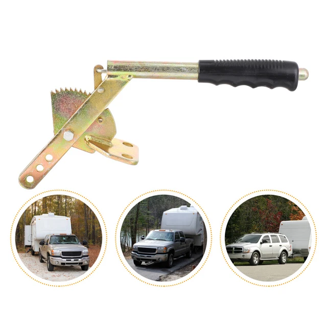 Maniglia freno a mano camper accessori meccanici accessori per rimorchio acciaio dorato