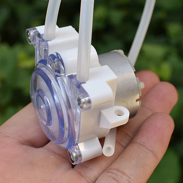 MICRO PERISTALTIC PUMP DC 6V-12V Mini 500 Geared Motor For Lab Ink ...