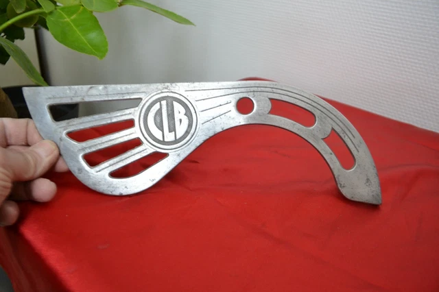 Carter De Chaîne Vélo Ancien – Aluminium Ajouré CLB – 2mm D’épaisseur