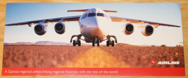 Qantas Airlink (Australia) BAe 146 Airline Sticker