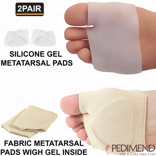 PEDIMEND Five Finger Half Foot Socks - Yoga Socks Cotton Toe Separators -  1PAIR
