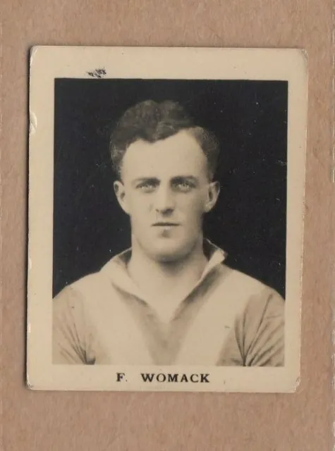 1922 DC Thomson / The Rover Footballers - Frank Womack, Birmingham