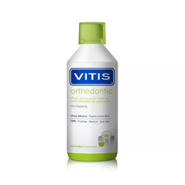 Vitis orthodontic Mundspülung 500ml