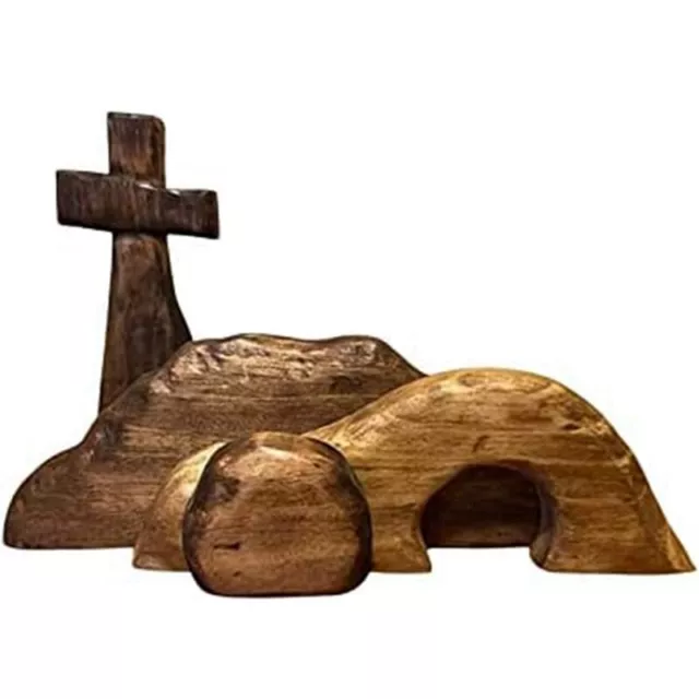 Wood Easter Rebirth Decor the Empty Tomb Easter Scene and  S8B71570
