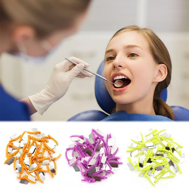 Matrice d'acier dentaire Métal En Plastique Cale Couteau Prime dentaire