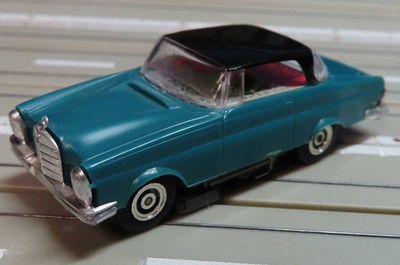 60er An AMS Faller Ams Mercedes 300 Se Coupé Avec Moteur D'Armature Plate RPS147 