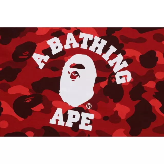 BAPE A BATHING Ape Red Camo T-Shirt Size L $79.99 - PicClick