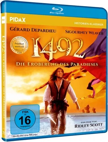 BLU-RAY: 1492 - Die Eroberung des Paradieses * Film Gérard Depardieu * Pidax