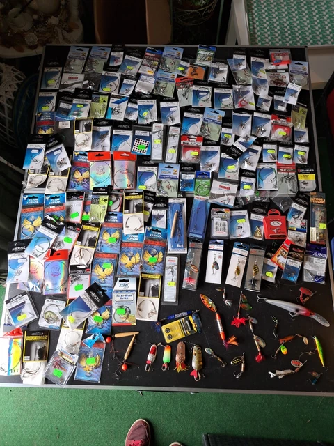 Mega Raubfisch Set Vorfächer Drillinge Blinker Mepps DAM Angeln Angelzubehör...
