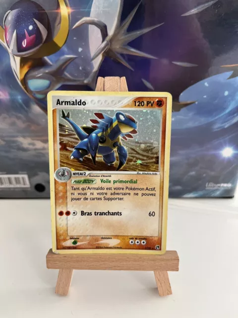 Carte Pokémon Armaldo 1/100 Holo - EX Tempête De Sable - 2004 - FR