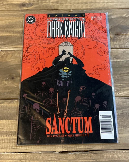 BATMAN LEGENDS OF THE DARK KNIGHT #54 DC 1993 VF SANCTUM Mike Mignola HELLBOY