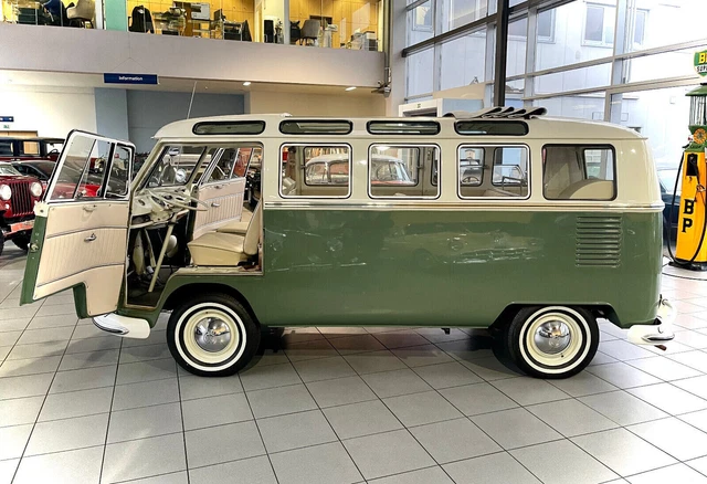 *TRAUM-PANORAMA-BULLI* Original deutscher VW T1 Samba Bus 1966 Oldtimer Museum