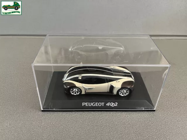 Voiture miniature Peugeot 4002 Norev Concept Car au 1/43