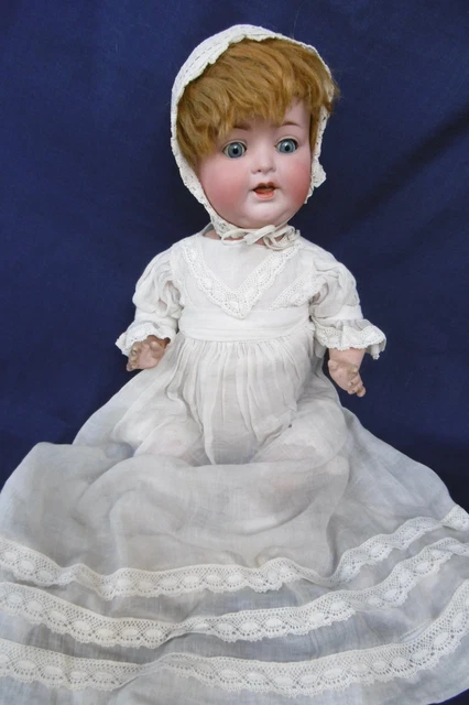 Poupée Porcelaine Ancienne Armand Marseille 390 - 36 Cm - Fille - élastiques à Revoir