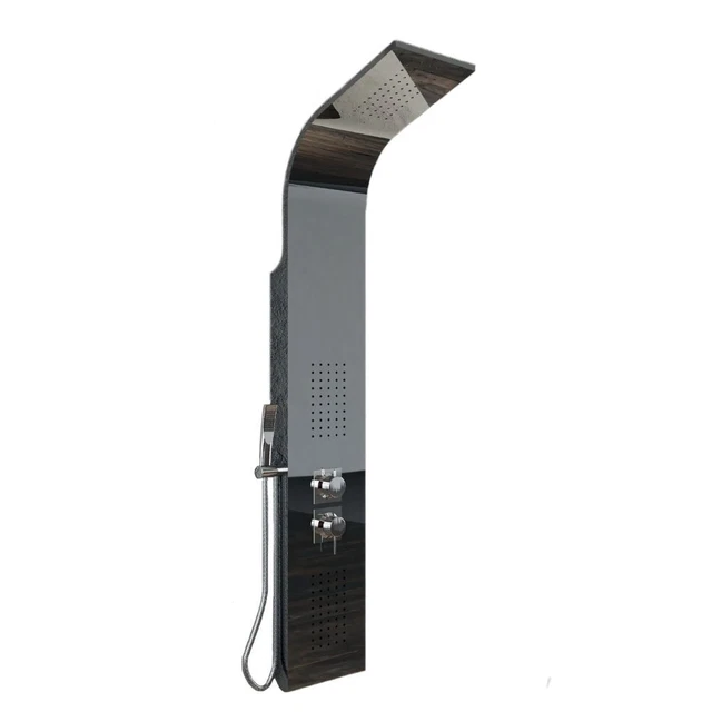Colonna 001B Doccia 3 Funzioni Inox Bocchette Idro Lombari L20xP44xH140