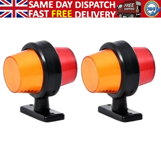 ES LED Outline Side Marker Light – Amber, For MAN TGA/TGL Trucks (12V/24V) ES3601LD097