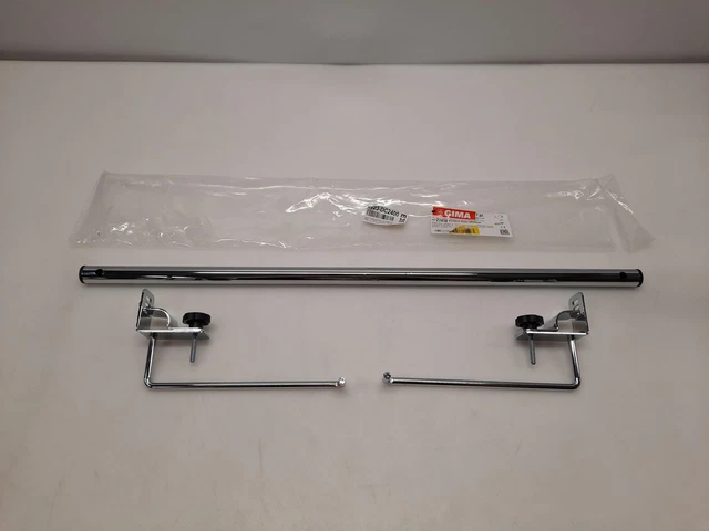 Gima 27418 Supporto a rulli metallici per lenzuola mediche