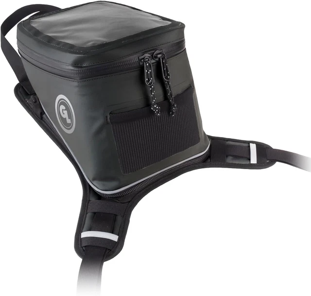 NEW GIANT LOOP Fandango Motorcycle Tank Bag, Dual Sport, Black, 8