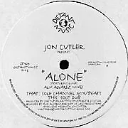 Jon Cutler - Alone Alix Alvarez Mixes - Used Vinyl Record 12 - K6244z