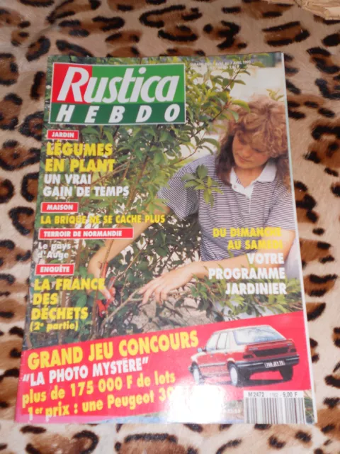 Revue - RUSTICA n° 1162, 1992