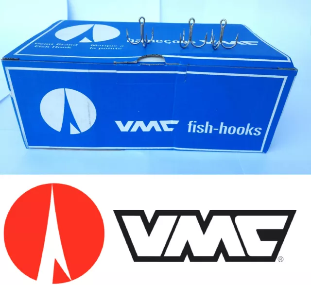 1000 X VMC Treble Hooks Size 2 Spinning Code 7651 NI 2 Boxes Mens 500  £59.05 - PicClick UK