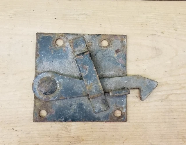 Vintage Keep Primitive Farm Door Handle Spring Latch Rustic Barn Gate Trunk