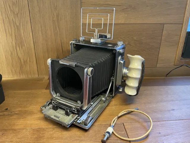 *Exc+5 w/ Grip* Linhof Super Technika IV 4x5 Large Format RF Film Camera From JP