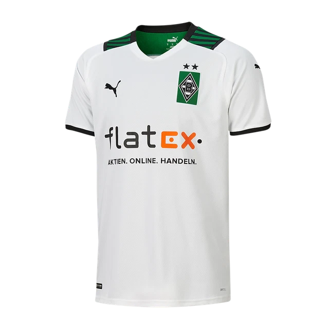 Puma Borussia Mönchengladbach Heimtrikot 21/22 weiß BMG Home Shirt