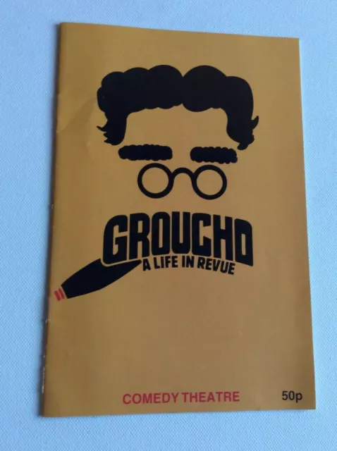 Groucho A Life In Revue Theatre Programme 1987 Comedy Theatre London