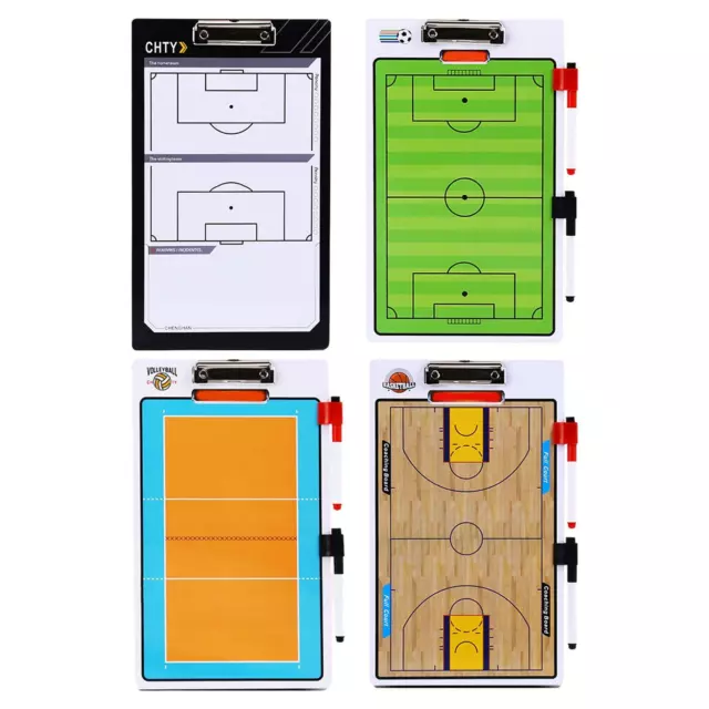 Ball Training Board, Practice Board with Pen, Strategy Board for Strategy