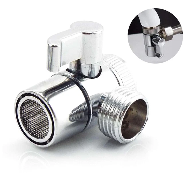 UNIVERSAL SINK VALVE Diverter Faucet To Hose Adapter for Kitchen