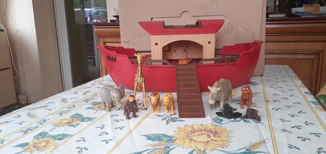 Bateau et animaux (arche de Noé) playmobil 123 - Jeux & Jouets